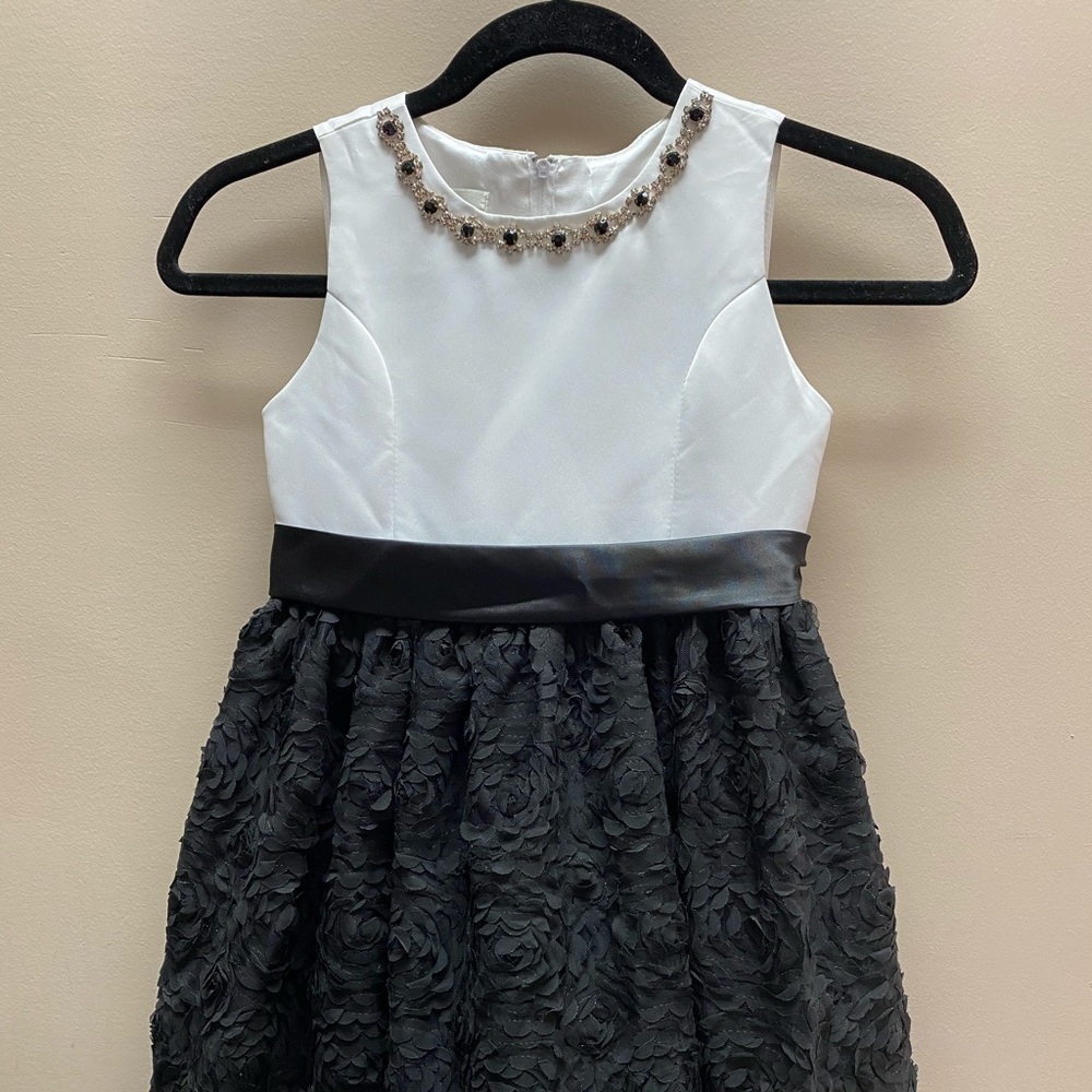 Black and white Couture Princess dress